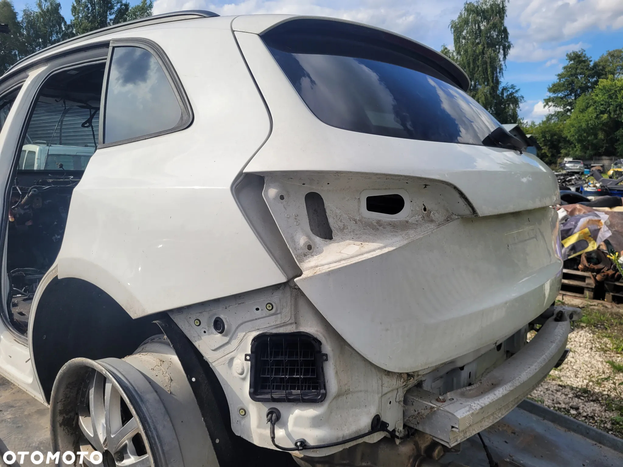 KAROSERIA DRZWI AUDI Q5 3.0 TDI S-LINE 2 WYDECHY WERSJA USA BIAŁE , BIAŁA - 14