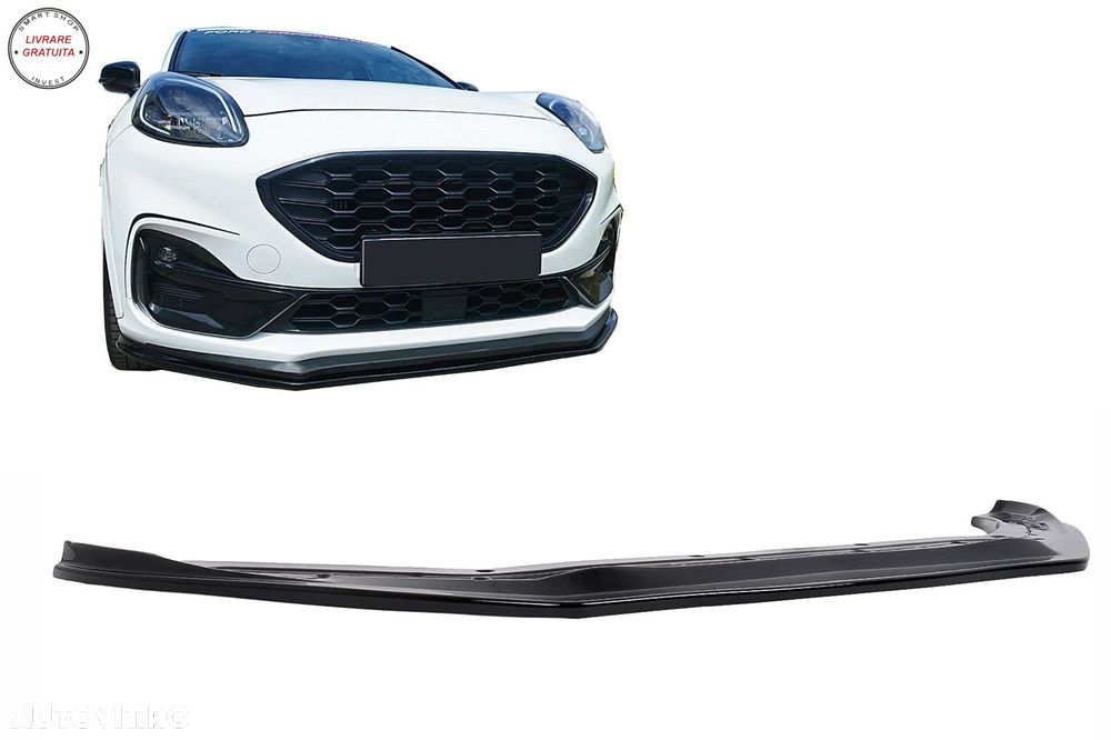 Prelungire Bara Fata Ford Puma ST (2019-) Negru Lucios- livrare gratuita - 1