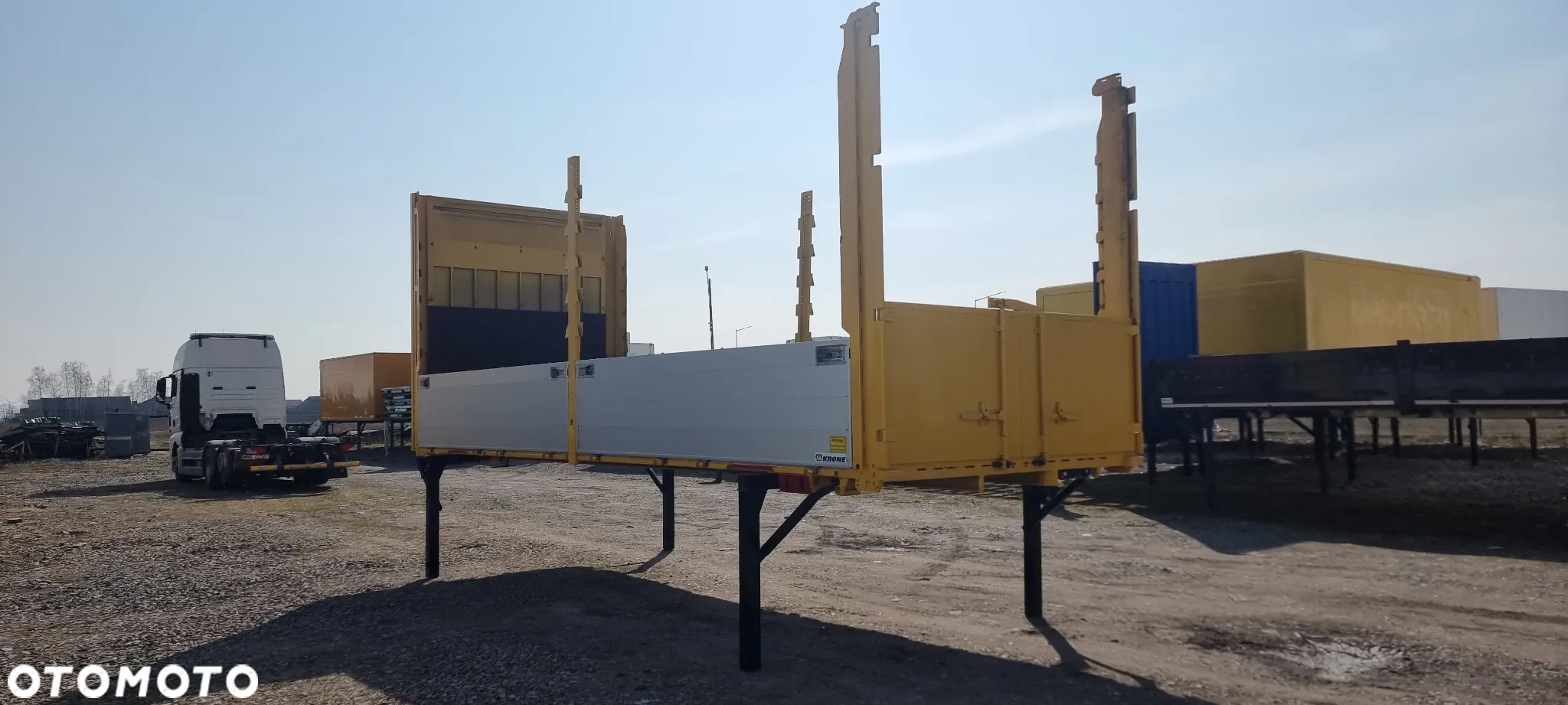 Krone 14.500zł netto KRONE 7.45m BDF ZABUDOWA BURTOWA BUDOWLANA ST.BDB MOŻLIWOŚĆ TRANSPORTU - 4