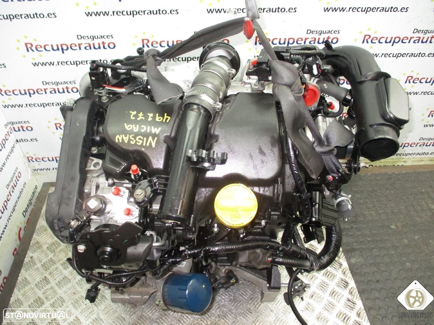 MOTOR COMPLETO NISSAN MICRA V 2015 - 1