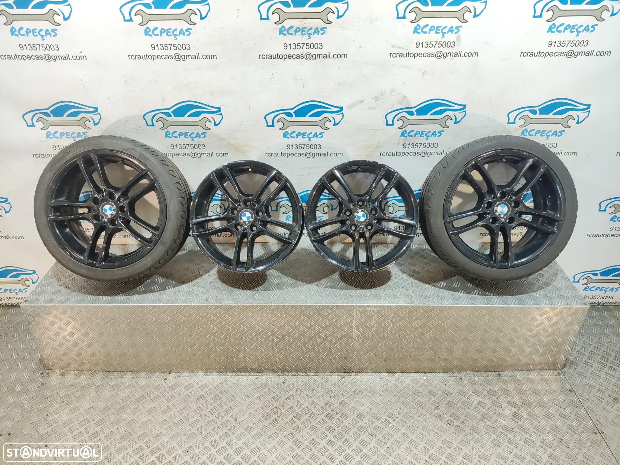 Jantes 18 Originais BMW Serie 1 Pack M Style 261 7,5J 8,5J ET49 ET52 5x120 - 15