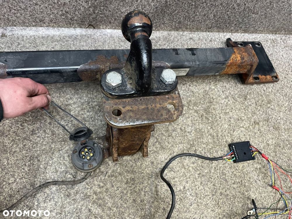 Hak holowniczy odkrecany kula belka modul wiazka 7 PIN BMW X5 E70 WITTER - 4