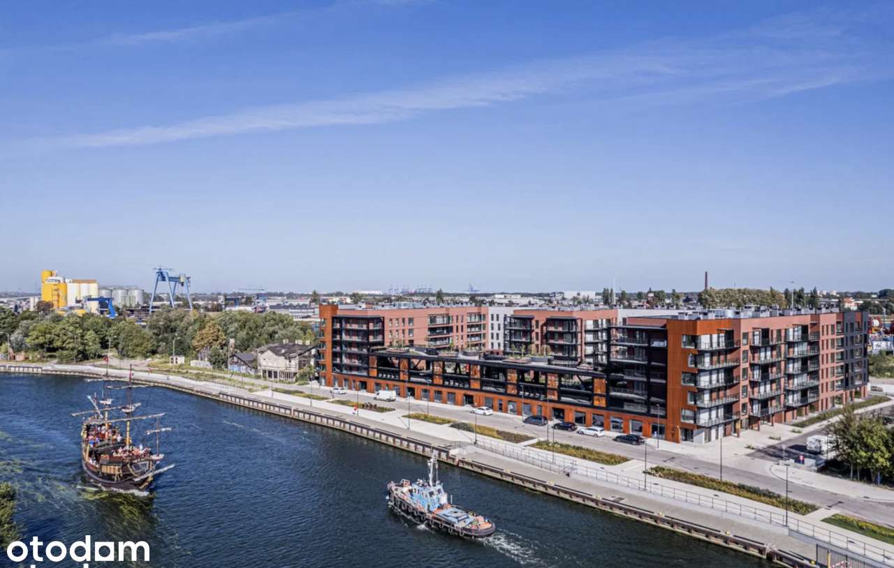 Apartament 2-pokojowy Idealne na Najem nad Motławą 3min od AmberSky