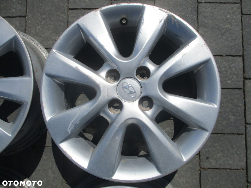FELGI ALUFELGI 6JX15 4x100 54 mm ET50 HYUNDAI 52910-1J805 ORYGINAŁ - 5
