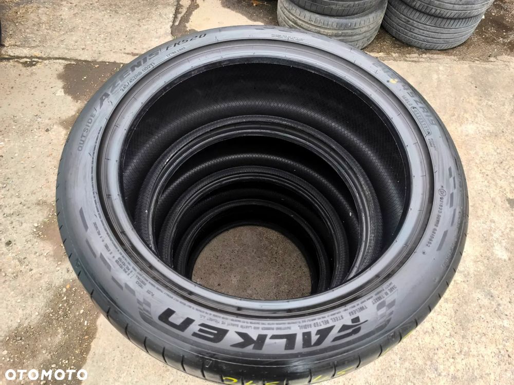 245/45R19 102Y XL Opony Letnie Lato FALKEN AZENIS FK520 5mm Legnica ALU-RAD 245/45 22r. - 8
