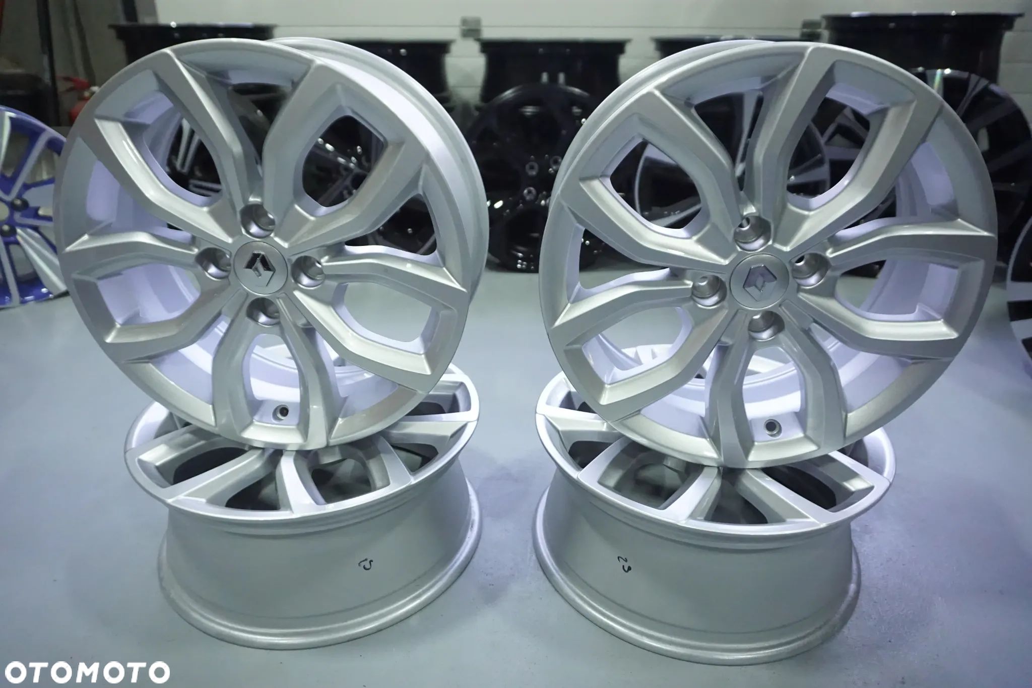 Felgi Aluminiowe 16 Renault Captur Zoe Clio Dacia Logan Dokker Sandero Jogger Stepway Lodgy Mitsubishi Colt 4x100 - 1