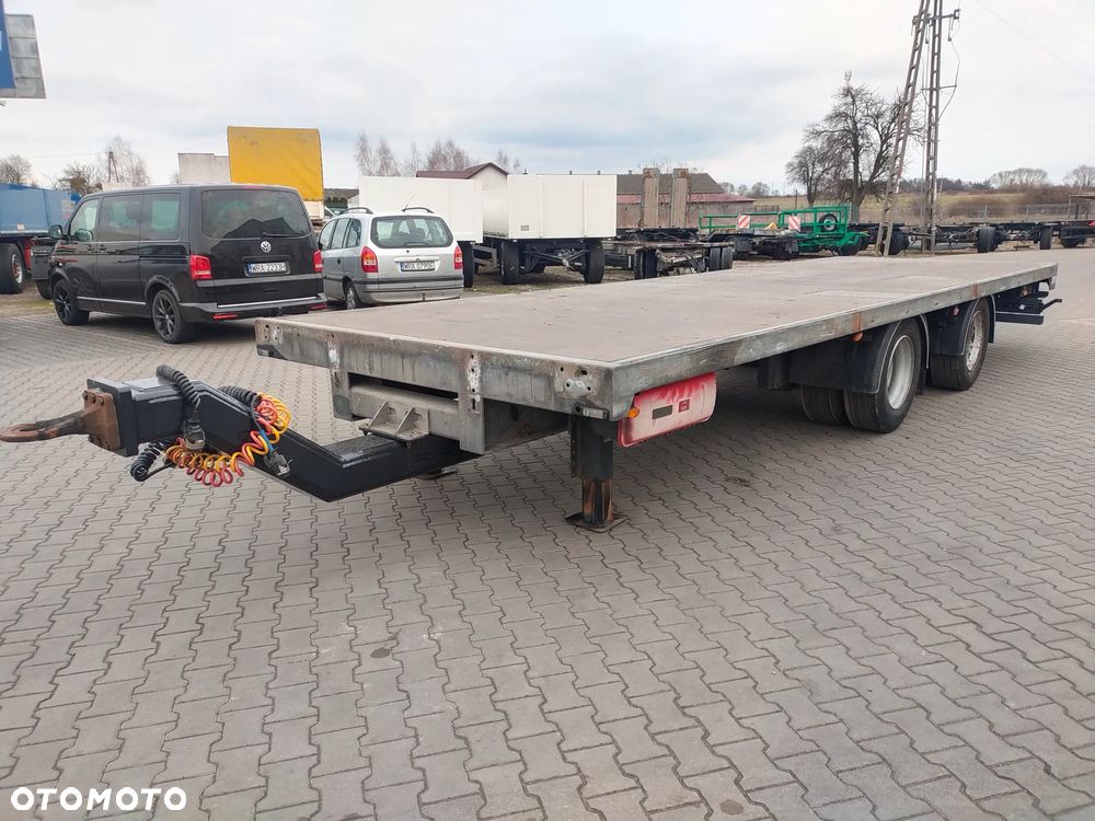 Müller-Mitteltal Przyczepa Niskopodwoziowa Tandem 2015 rok stan idealny OCYNK