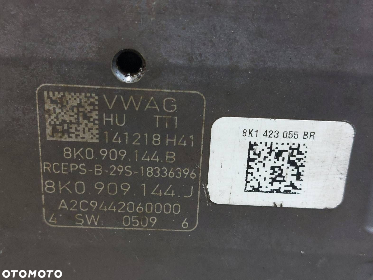 MAGLOWNICA PRZEKŁADNIA KIEROWNICZA STEROWNIK AUDI A5 8T EU 8K0909144B - 4