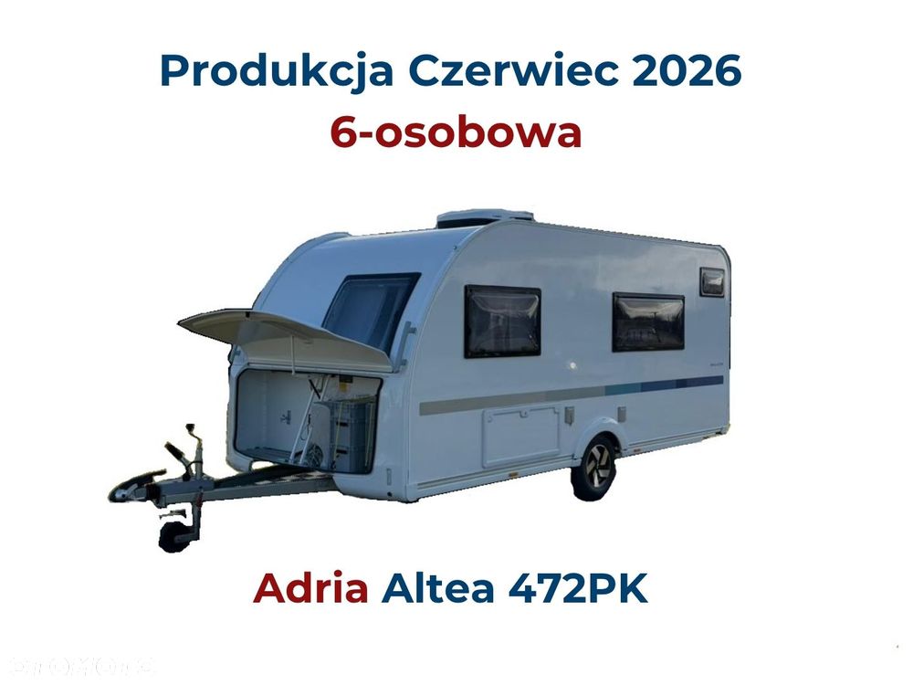Adria Altea 472PK - Nowa, FV23%, DMC 1300kg, Łóżka Piętrowe - 4