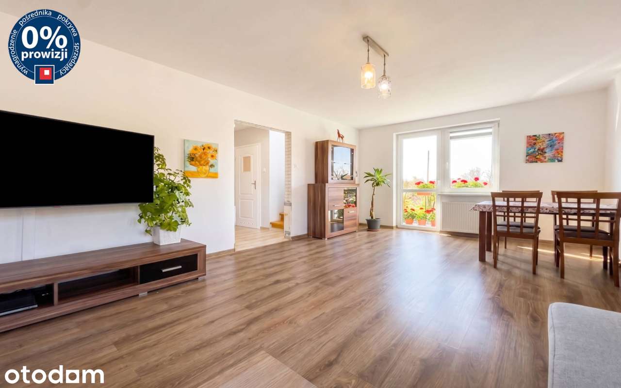 Dwupoziomowe 3 pokoje z balkonem i garażem | Żywiec Folwark