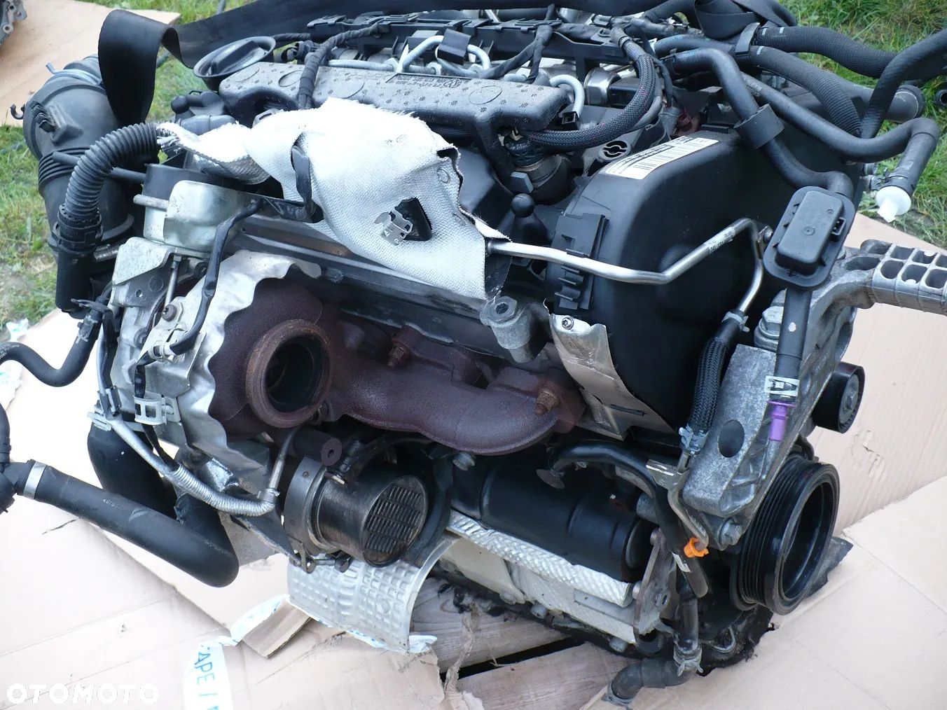 VW AUDI SEAT 2.0TDI CRB SILNIK KOMPL. 90TYS.EUR. - 1