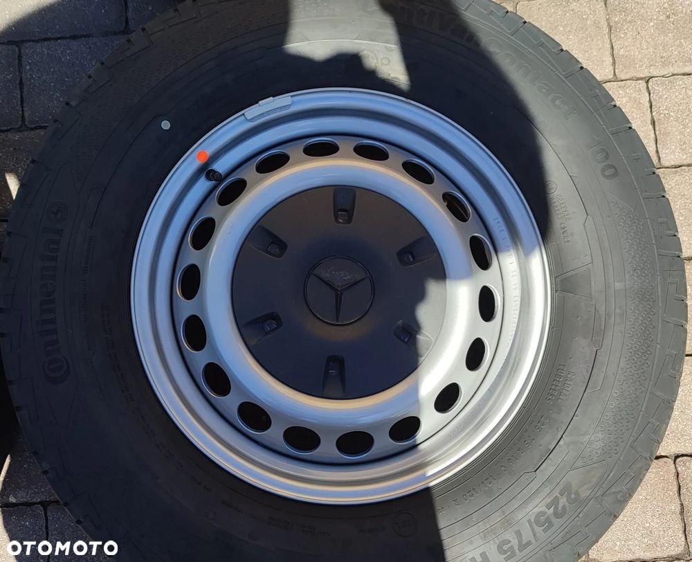 Koła Letnie Oryg. Mercedes Sprinter 907 910 6,5Jx16 Et54 Continental 225/75/16C 2024 rok 4x9,4mm Idealne !!! Demo Starogard Gdański - 3