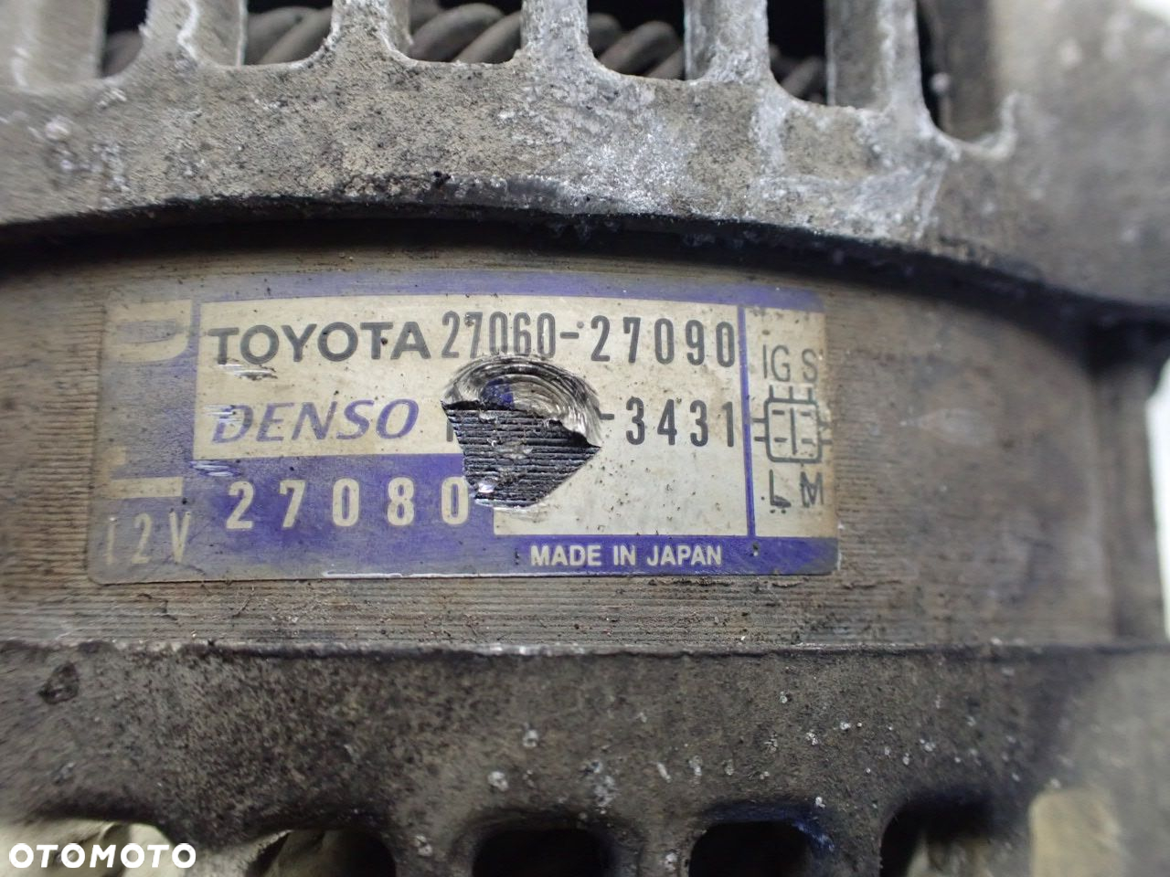 ALTERNATOR TOYOTA COROLLA E12 2.0 2706027090 - 4