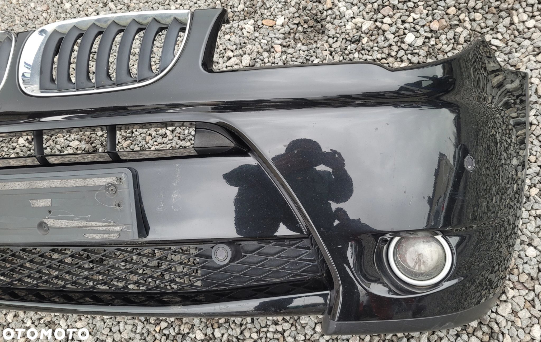 ZDERZAK PRZÓD PRZEDNI M PAKIET AERO BMW X3 E83 475 BLACK SAPPHIRE B138 - 2