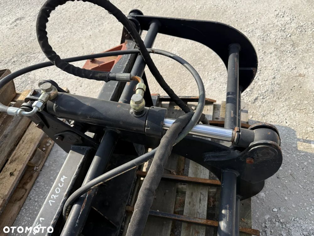 KROKODYL CHWYTAK ŁYŻKA CHWYTAKOWA NA KARETKĘ 40 WEIDEMANN SCHAFFER AVANT KRAMER BOBCAT JCB TUR MINIŁADOWARKA - 9