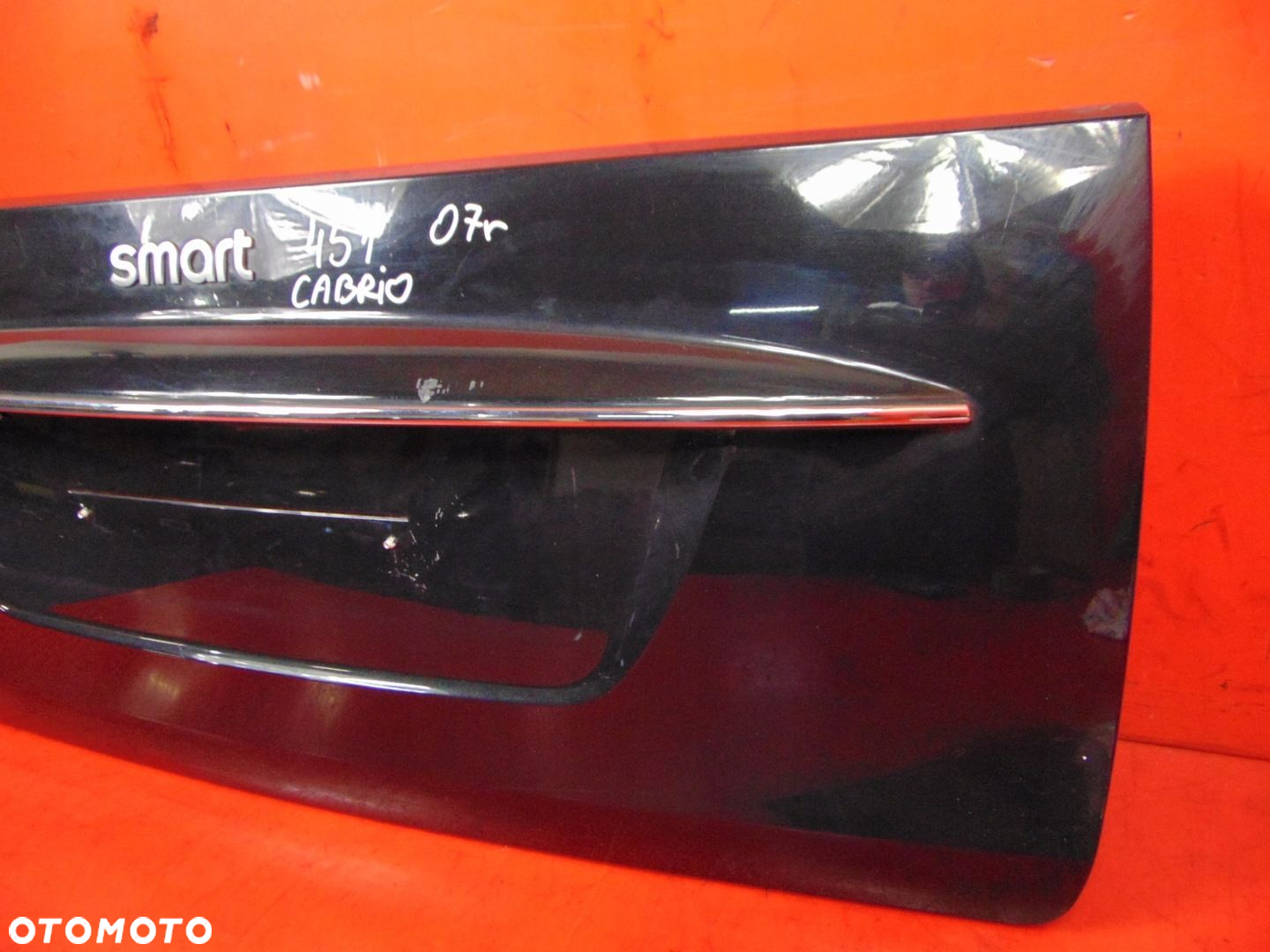 SMART ForTwo II 451 CABRIO KLAPA BAGAŻNIKA BURTA - 3