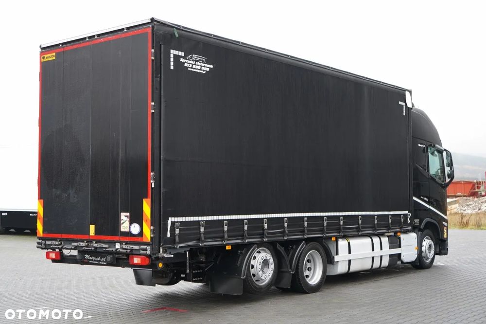 Volvo FH 460 / 6x2 / FIRANKA- 7,7 m / DACH PODNOSZONY / I-SAVE / KLIMA POSTOJOWA / OŚ PODNOSZONA SKRĘTNA / - 6