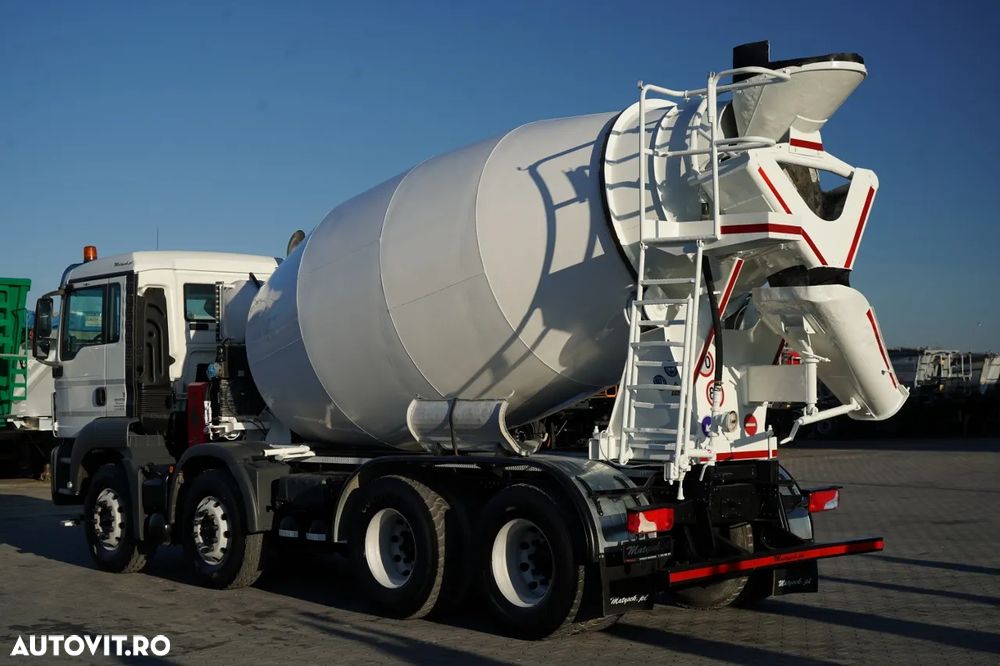MAN TGS 32.420 / 8x4 / BETONIERĂ FRUMECAR / BETONIERĂ 9 M3 - 3