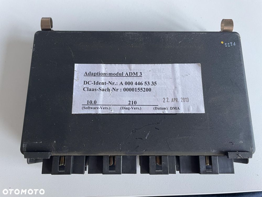 Claas Jaguar Lexion Tucano Mercedes - moduł sterownik ADM3 0000155200 A0004465335 - 1