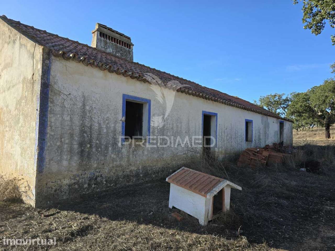 Monte no Litoral Alentejano com casa para recuperar - Grande imagem: 2/39