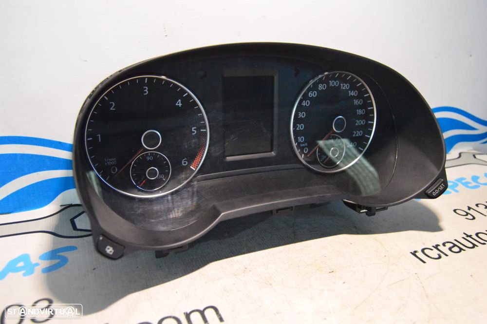 QUADRANTE ROTAÇÕES MOSTRADORES PAINEL INSTRUMENTOS VW VOLKSWAGEN 7N0920870E 7N0920870 VDD0242001 1219011117 A2C53439022 VW VOLKSWAGEN SHARAN II 2 MK2 7N1 7N2 - 2
