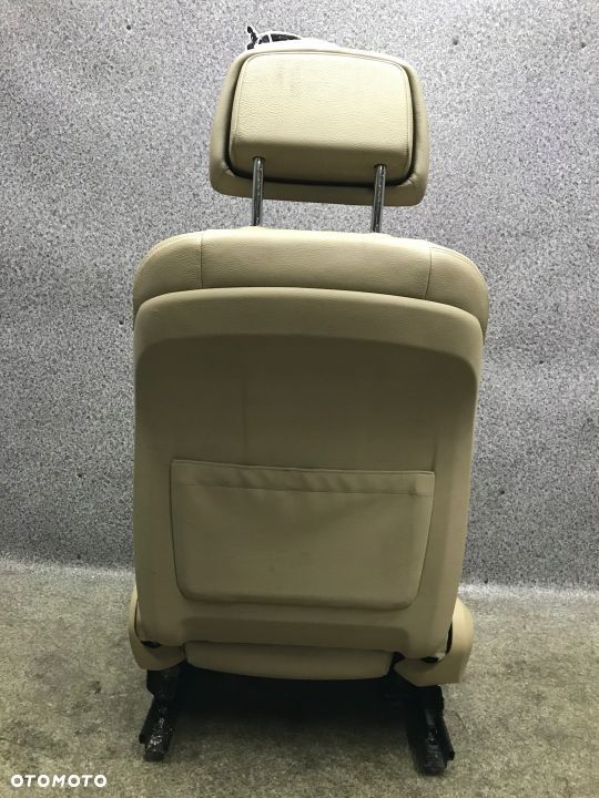 BMW E70 X5 fotel pasazera prawy przod pamiec skora - 5