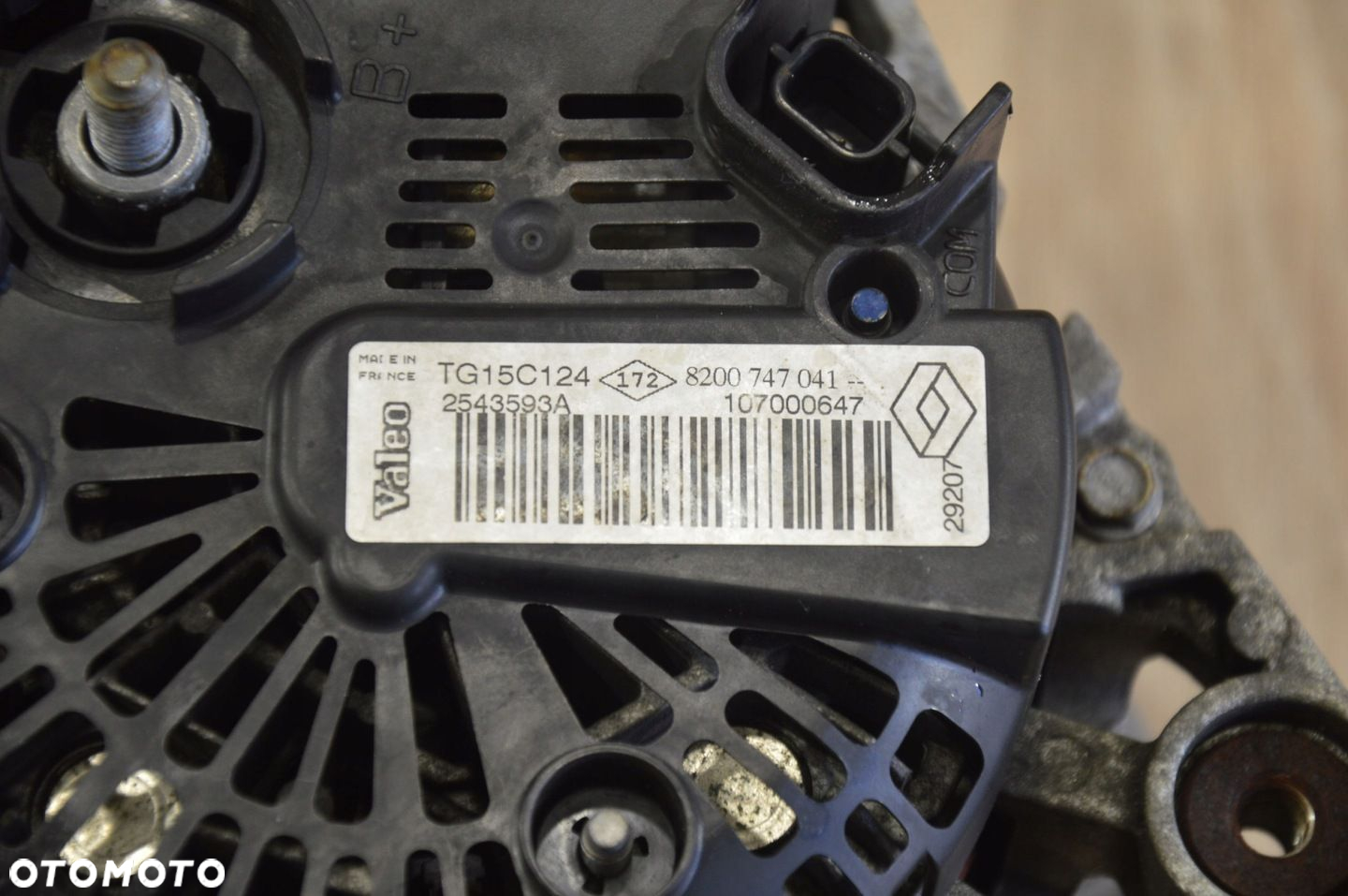ALTERNATOR RENAULT LAGUNA III 2.0T TURBO - 2