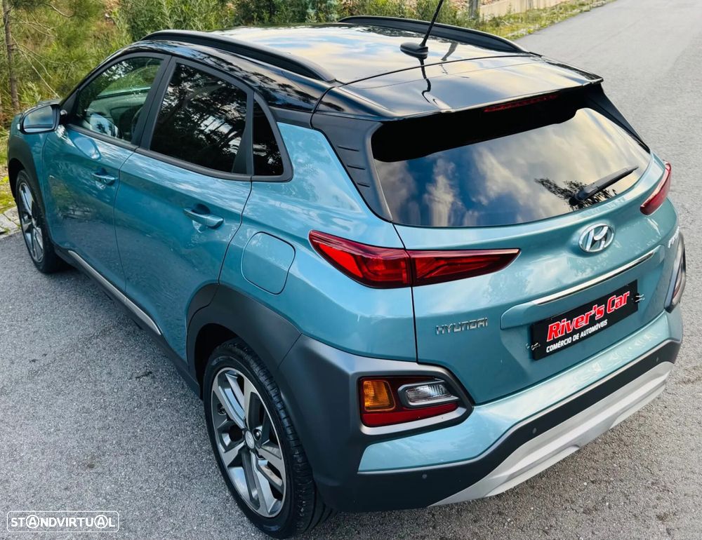 Hyundai Kauai 1.0 T-GDi Premium Pele/Tec.Vermelho - 15