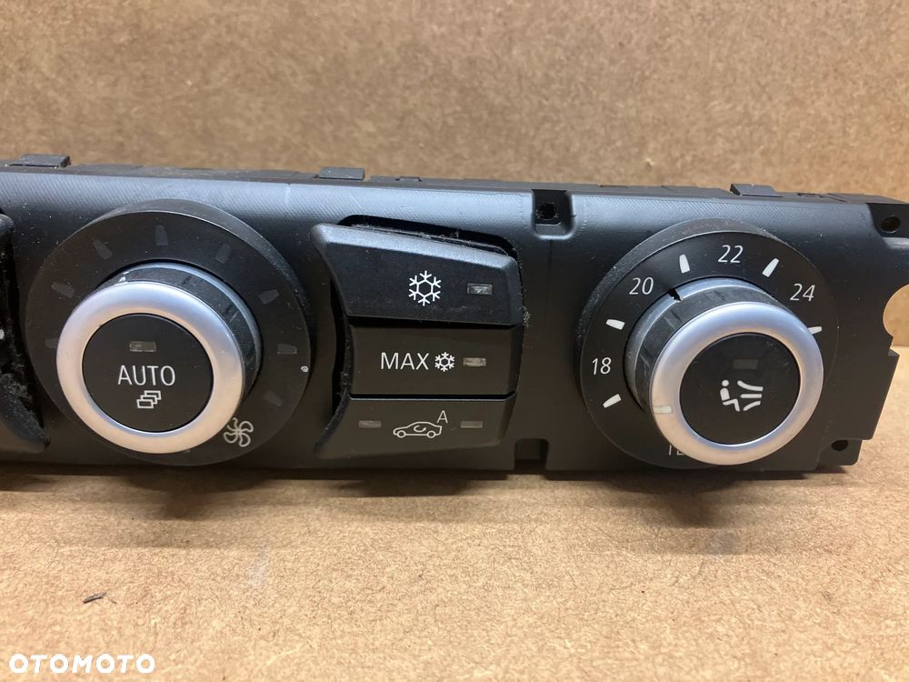 PANEL KLIMATYZACJI KLIMATRONIK BMW E60 E61 LIFT LCI 9155649 - 3