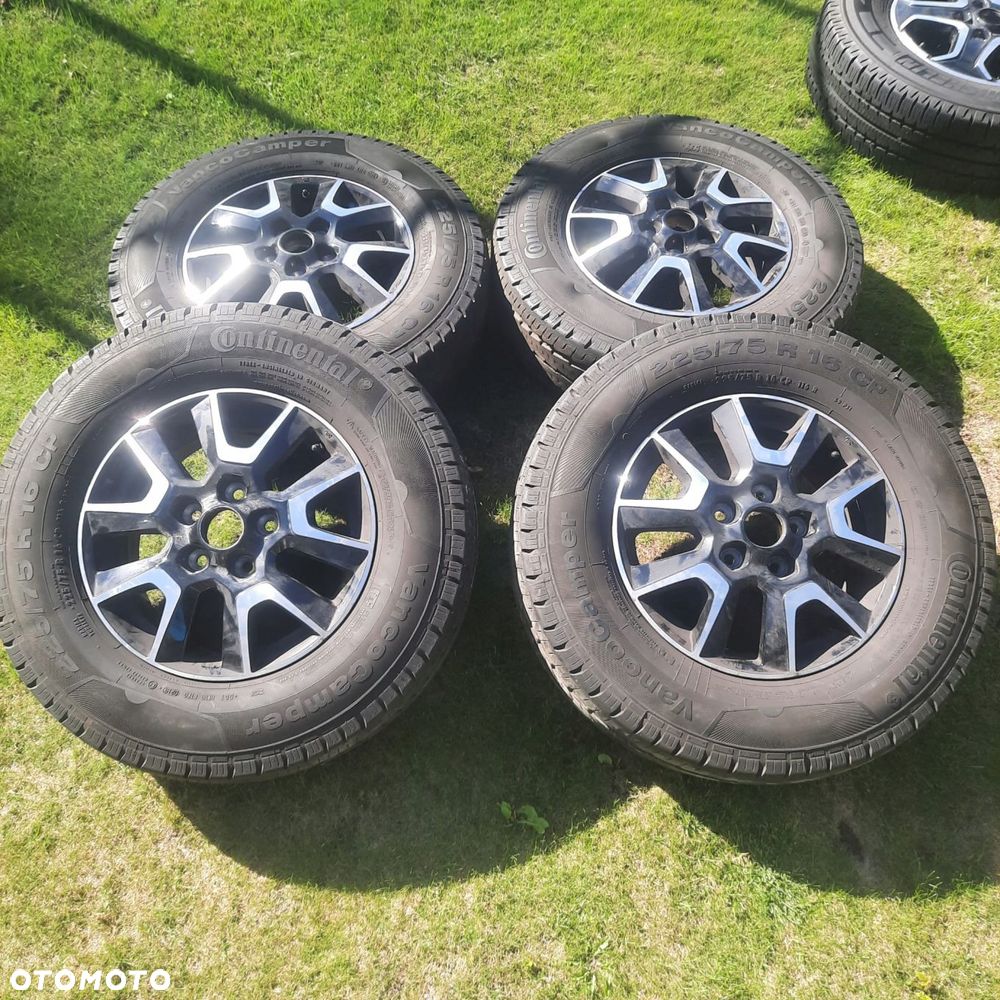 fiat ducato jumper boxer opel toyota koła 16 cal opony continental vanco - 1