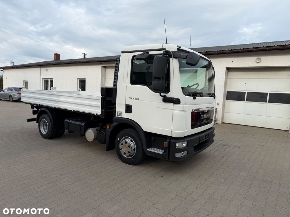 MAN TGL 8.150 / wywrotka 3 strony / z Niemiec / 6x nowe opony 100% - 8