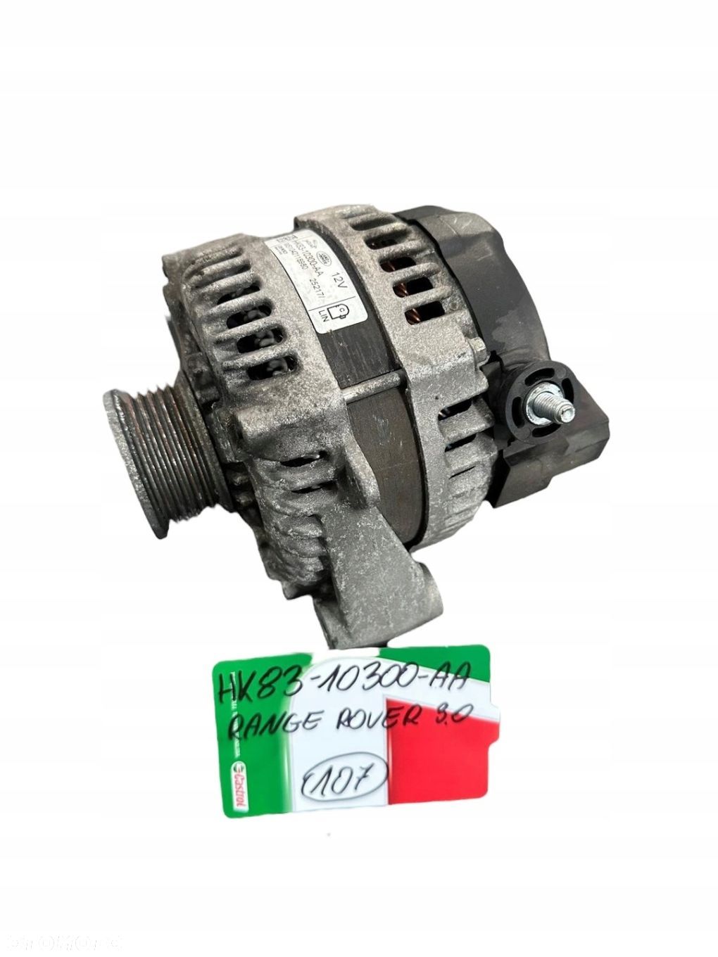 ALTERNATOR 1 PIN JAGUAR F-PACE X761 XJ XE 3.0 SC SCV6 306PS HK83-10300-AA - 1