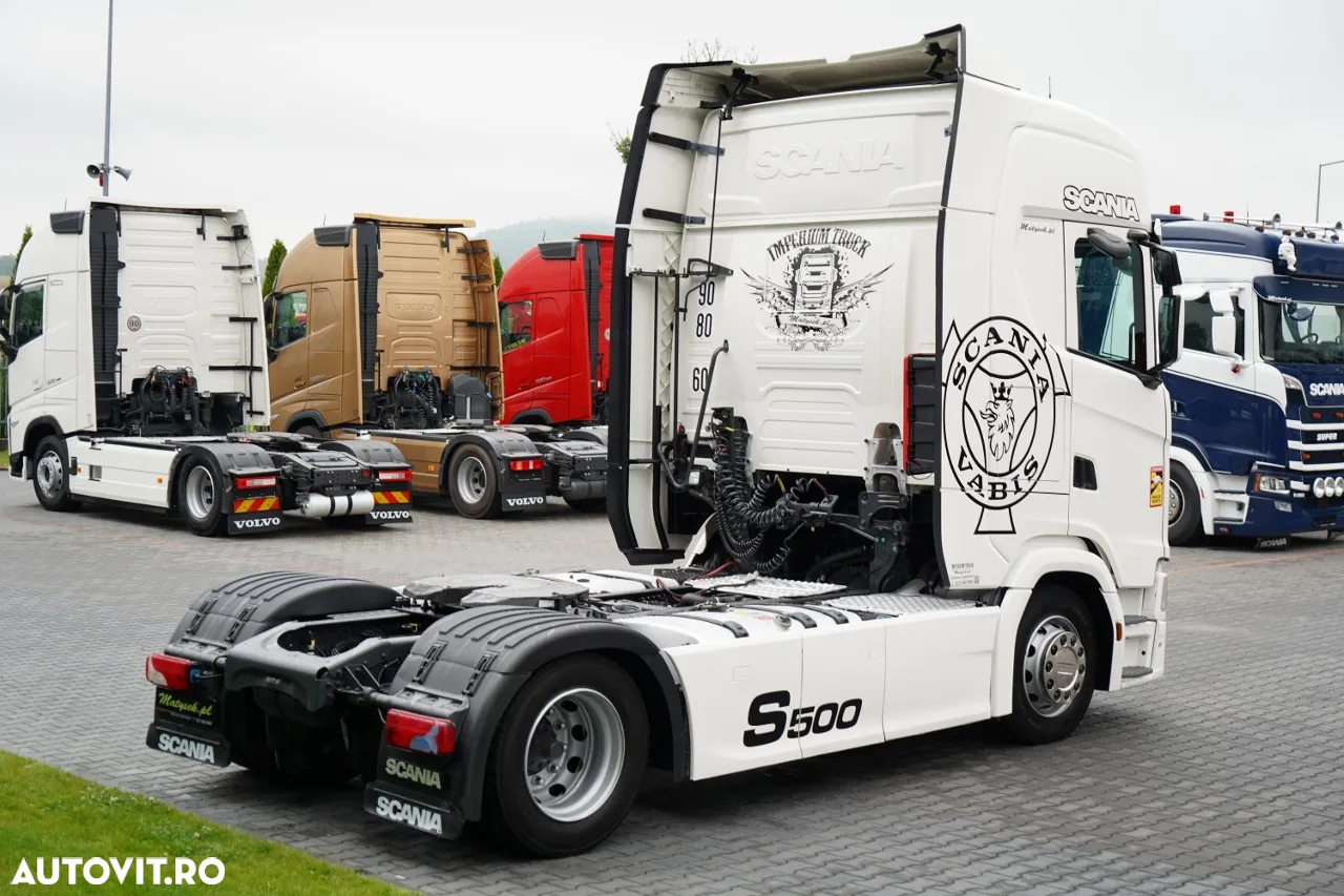 Scania S 500 / MEGA / RETARDER / PLATĂ JOSĂ / CONTRACT DE SERVICE POST-SERVICE / IMPORTAT - 7