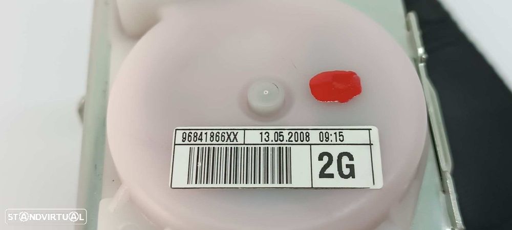 CINTO DE SEGURANÇA TRASEIRO ESQUERDO CITROEN BERLINGO STATION WAGON SX MULTISPAC... - 2