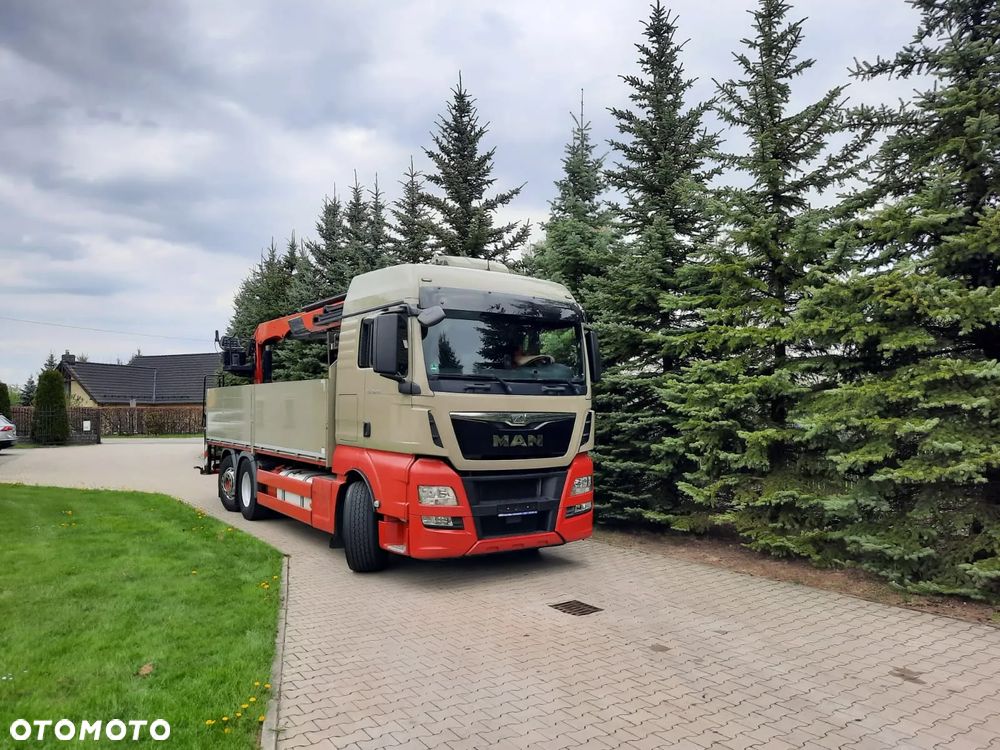 MAN TGX 26.480 z HDS Palfinger PK 18001L / 3-oś skrętna - 12