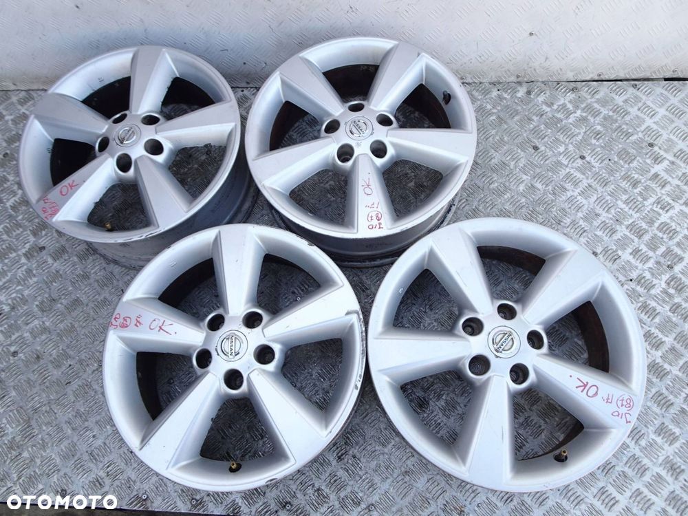 alufelgi kpl. nissan qashqai j10 17" 5x114.3 et 40 - 4