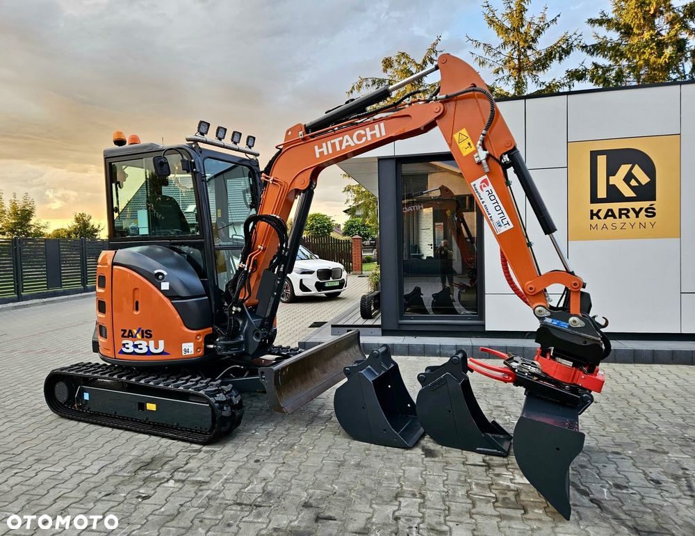 Hitachi DEMO , 229 godzin 2025 rok . ZX33U-6 ZX33 ZX33-6 ZX26 ZX 33 U - 6 | 2025 | DEMO Wersja | 229 mth | MINIKOPARKA - 8