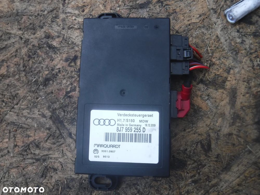 Audi TT 8J Cabrio  modul sterownik komputer dachu 8J7959255D - 1