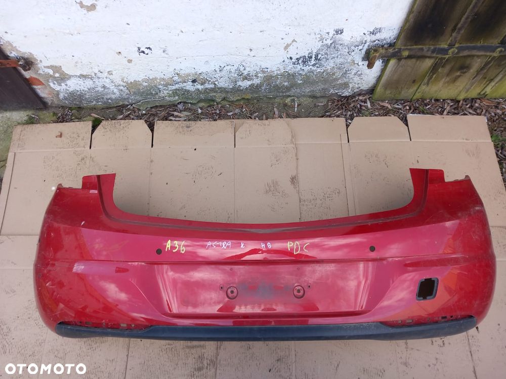ZDERZAK TYŁ TYLNY OPEL ASTRA V K HB PDC - 1