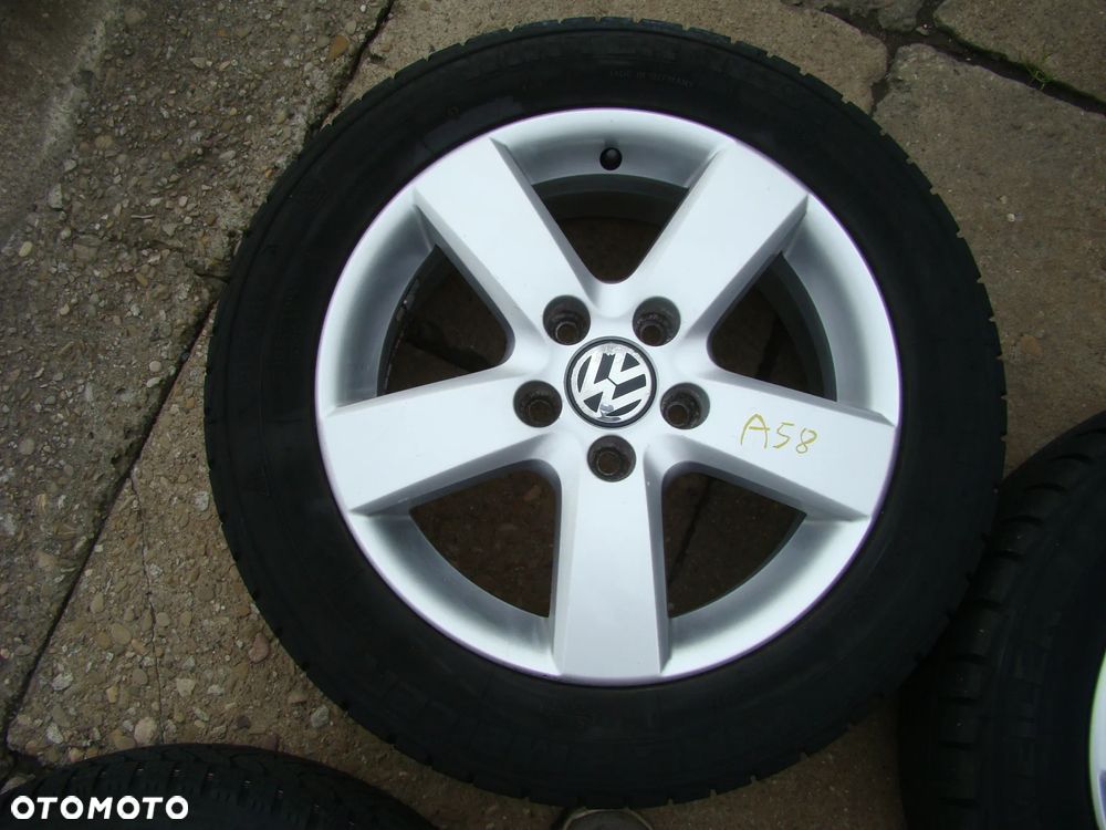 a58 5x112 VW Golf V VI VII Plus Jetta Touran Caddy Sharan 6,5jx16 opony zima - 4
