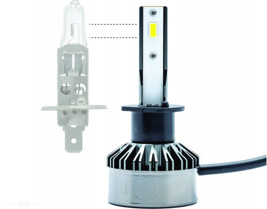 ŻARÓWKI H1 LED FLIP CHIP 6000K 12/24V CANBUS KPL - 2