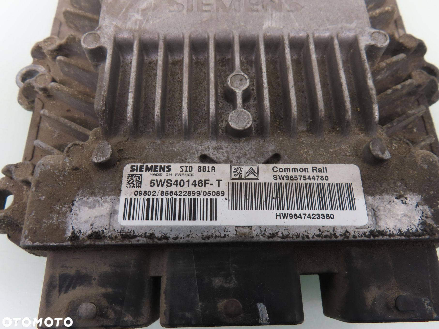 STEROWNIK CITROEN BERLINGO I 2.0 HDI 5WS40146FT SW9657544780 - 4