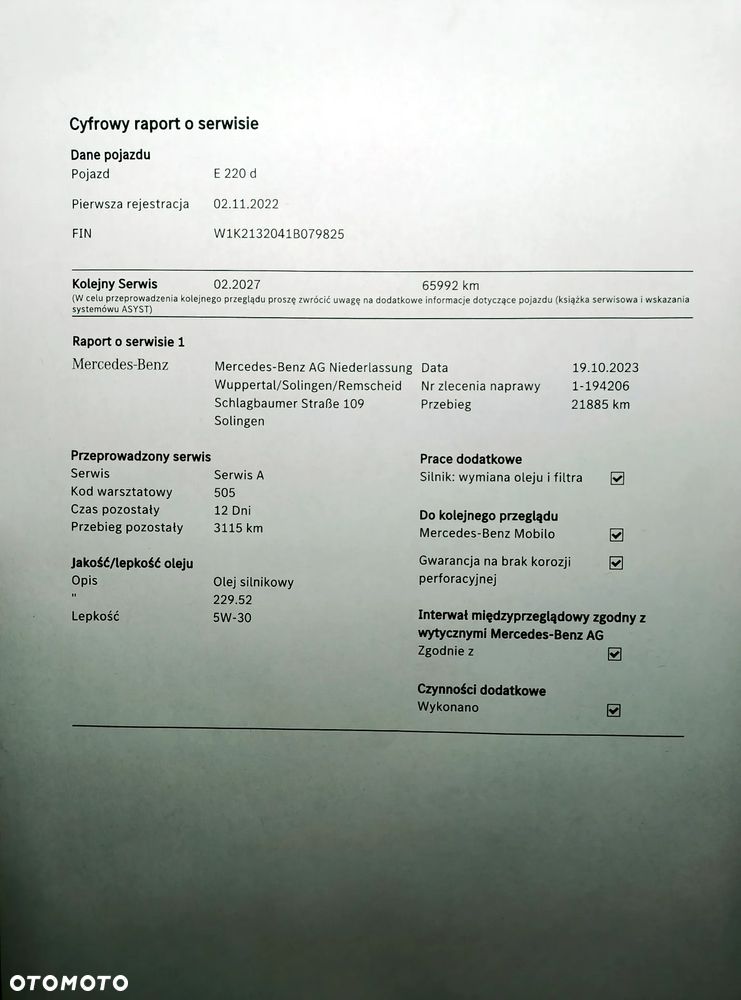 Mercedes-Benz Klasa E - 20