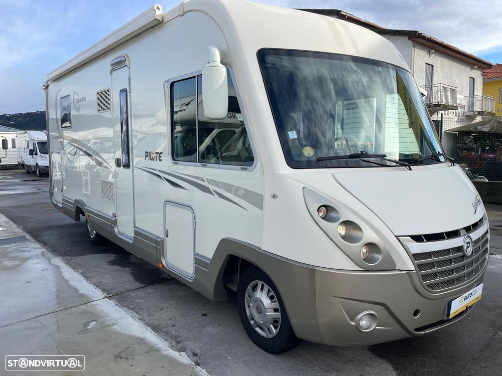 Pilote Explorateur G742 c/Cama Central - Autocaravana - 5