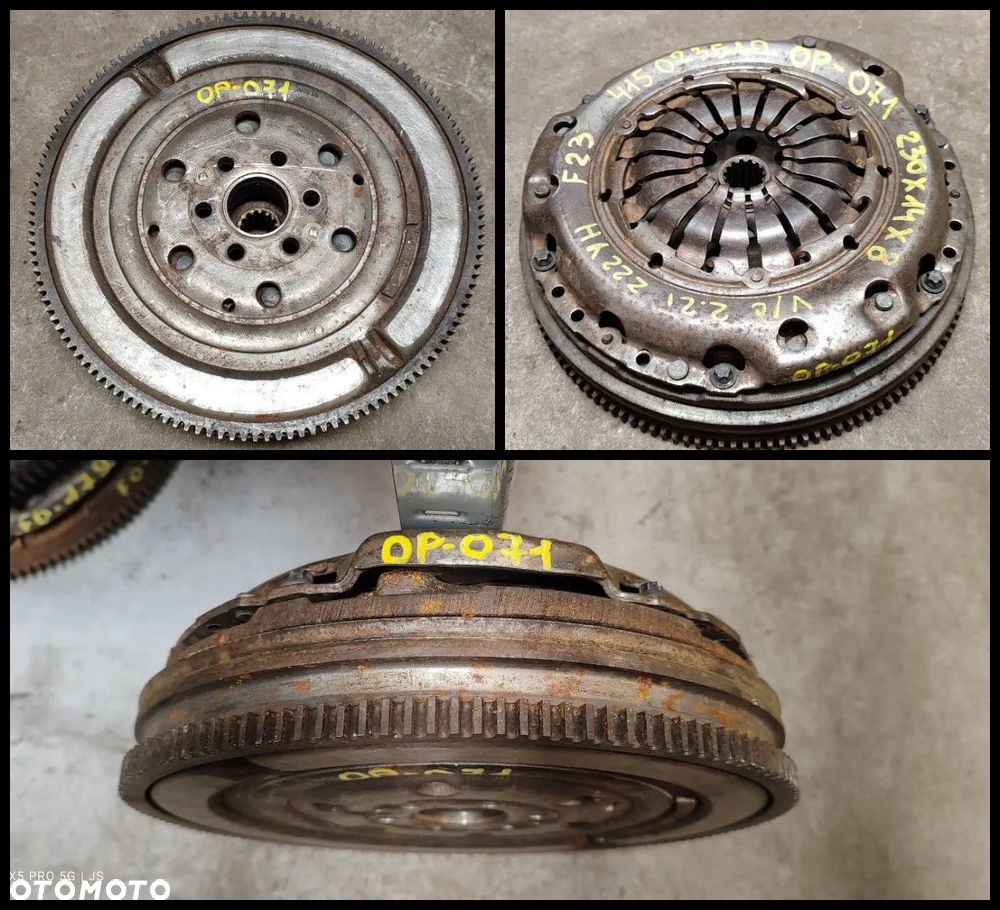 OPEL CHEVROLET DAEWOO SAAB SPRZĘGŁO KOŁO ZAMACHOWE TARCZA DOCISK DWUMAS - 6