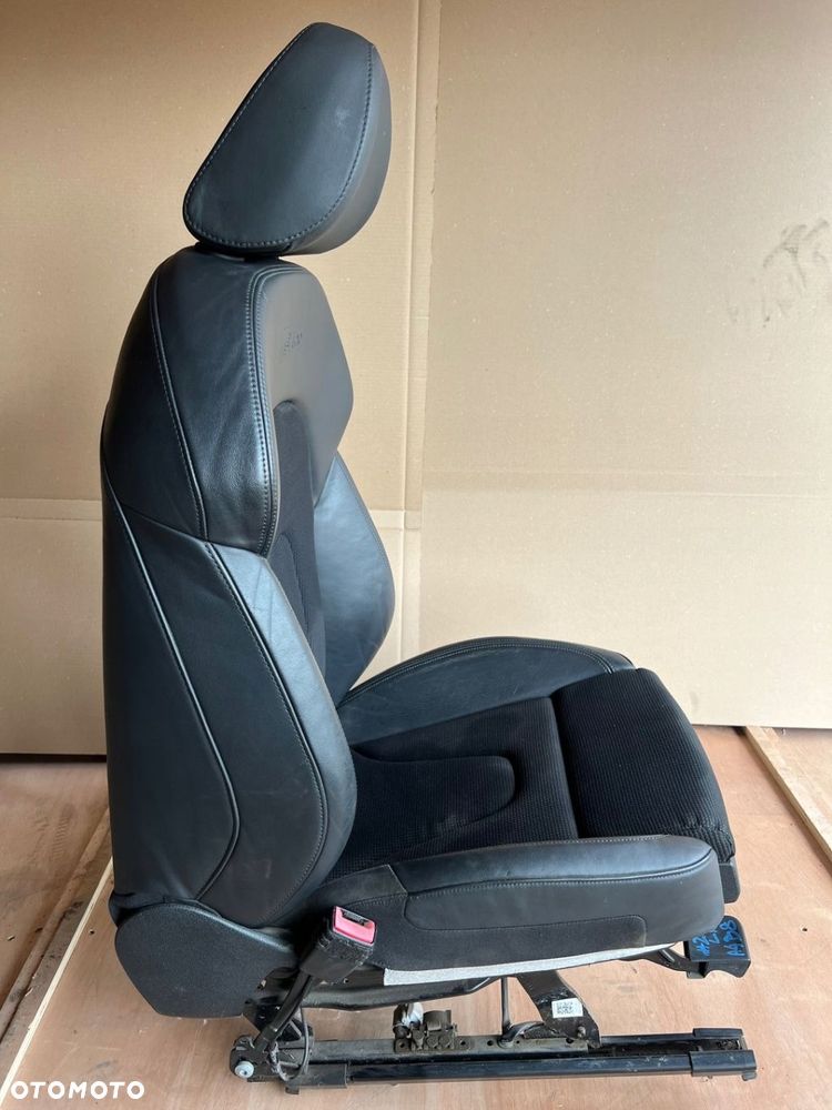 AUDI A4 B8 FOTEL LEWY PRZÓD KIEROWCY S-LINE PÓŁ SKÓRA SLINE - 8