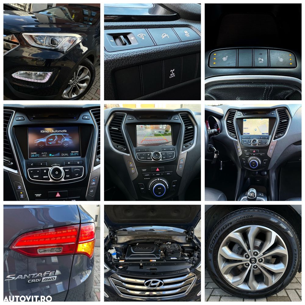 Hyundai Santa Fe blue 2.0 CRDI 4WD Premium - 8