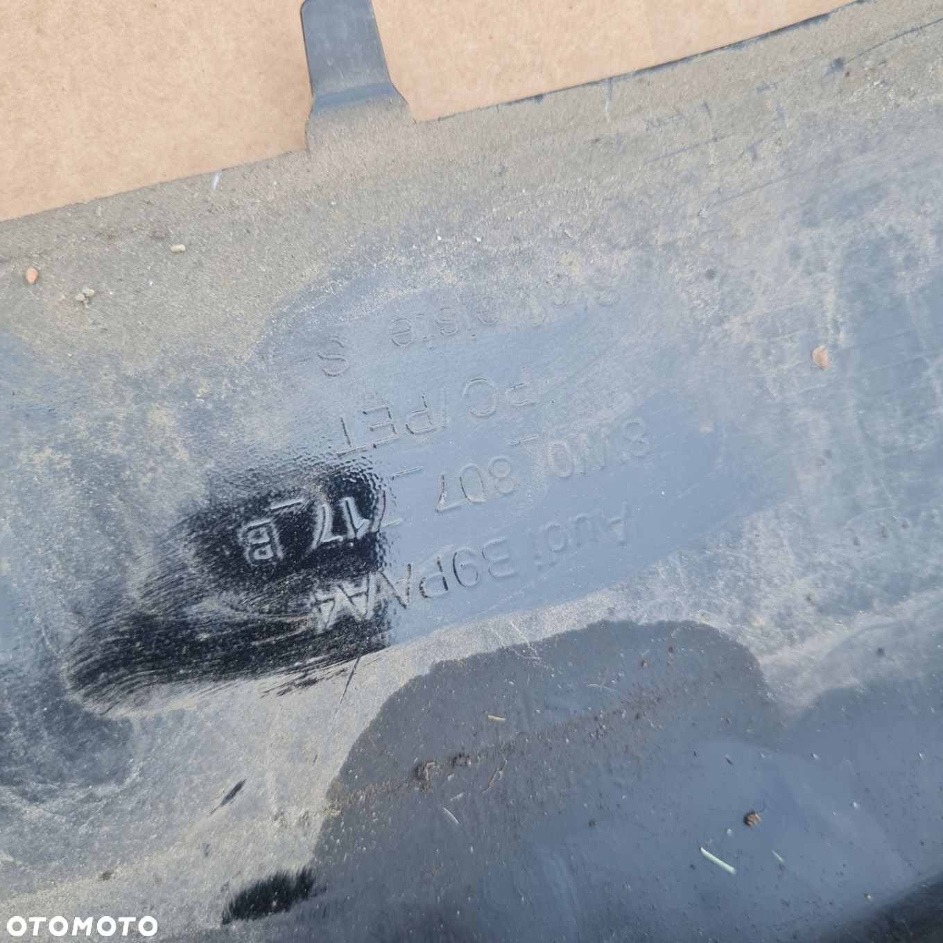 AUDI A4 S4 S-LINE B9 8W0 LIFT 19-24 SPOILER LISTWA ZDERZAKA PRZÓD - 2