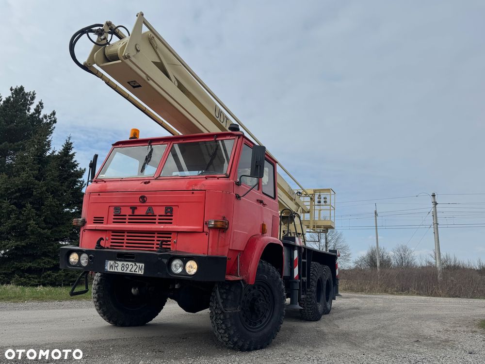 Star 266 6x6 Podnosnik koszowy zwyżka Bumar P183 18 metrów - 11