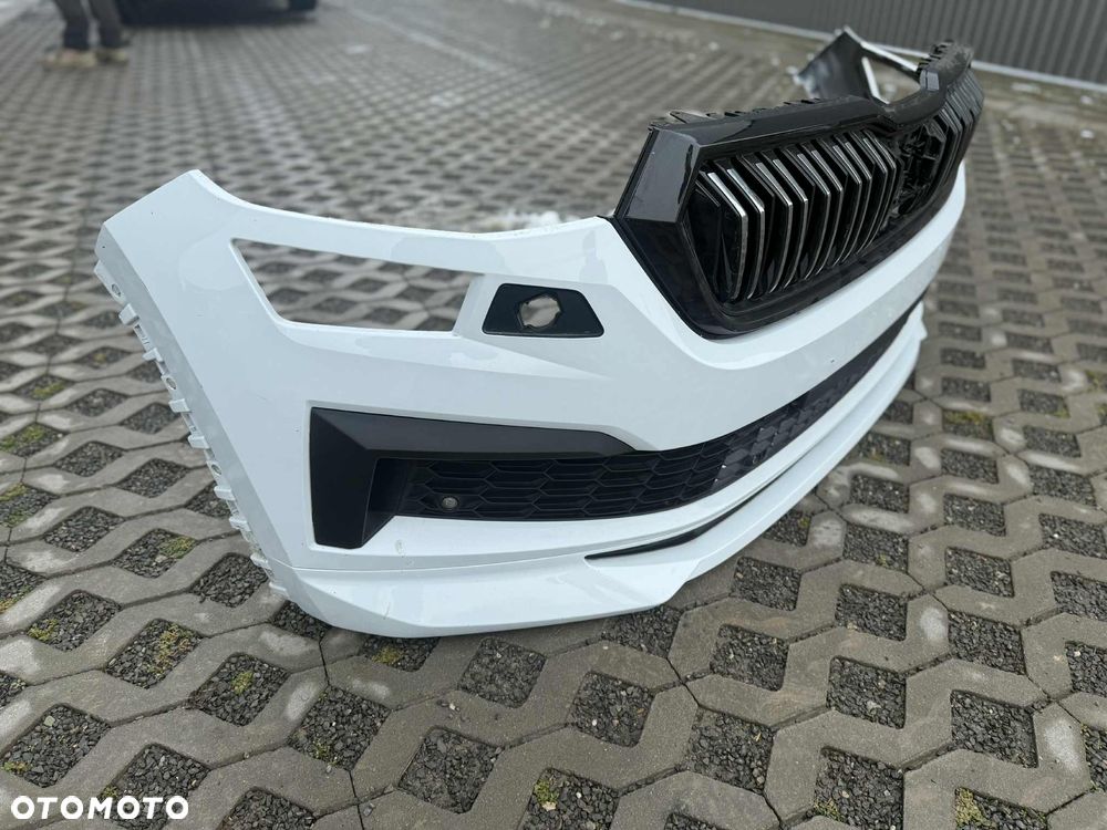 Skoda Kodiaq I Lift Sportline Zderzak Przód Przedni Kompletny 4xPDC Radar Spryskiwacze LF9E 21-24 - 12